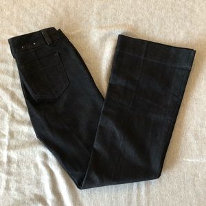 Banana Republic Dark Wide Leg Jeans